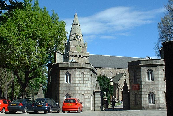 Old aberdeen. Kyrkan.